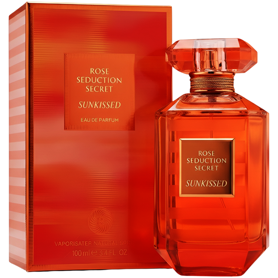 ادو پرفیوم رز سداکشن سکرت سان کیسد از برند فراگرنس ورد (Fragrance World Rose Seduction Secret Sunkissed EDP 100ml)